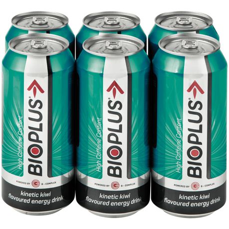 Bioplus Energy Drink Kinetic Kiwi - 6 x 440ml