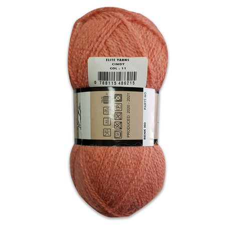 Cindy Olefin Yarn 100g Pack of 5 - Punch - CND11