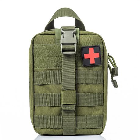 Outdoor First Aid Tactical Bag Green Buy Online in Zimbabwe thedailysale.shop