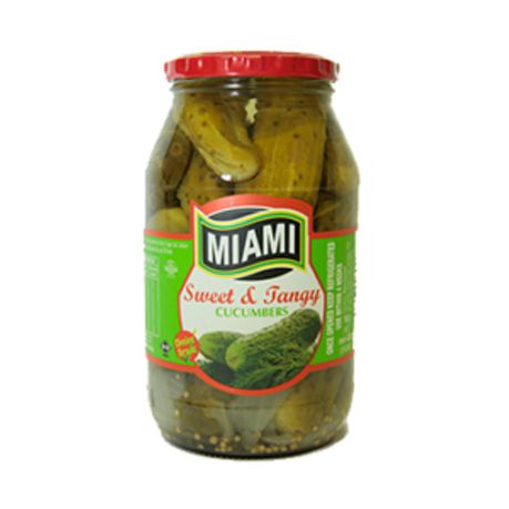 Miami Canners Sweet & Tangy Cucumbers 6 x 760g