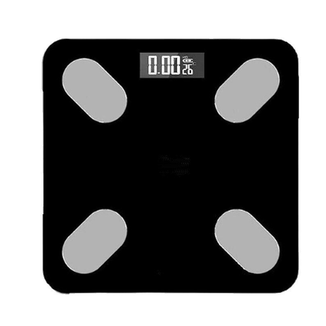 Andowl Wireless Smart Body Weight Fat Scale BB-QD-001 Buy Online in Zimbabwe thedailysale.shop