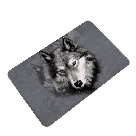 Doormat Golden Retriever Husky Black Buy Online in Zimbabwe thedailysale.shop