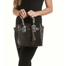 Load image into Gallery viewer, Brad Scott The Madeira Snakeskin Tote Which Can Also Be Worn As A Cross Body
