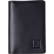 Load image into Gallery viewer, RVCA Men&#39;s Oak Passport Wallet - Black
