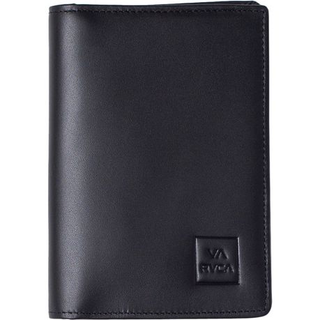 RVCA Men's Oak Passport Wallet - Black