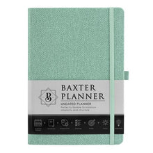 Load image into Gallery viewer, Baxter Undated Planner - Green
