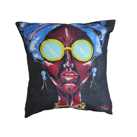 Decorative Pillow - African Fashion - Blue Buy Online in Zimbabwe thedailysale.shop