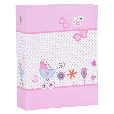 Henzo - Baby Moments 100 Slip-in Photo Album | Pink