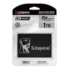 Load image into Gallery viewer, Kingston KC600 1024gb 2.5 SATA SSD
