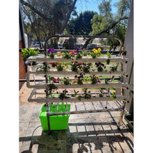 Load image into Gallery viewer, Hydroponic Step-Down Steel-Framed Tiered Growing System 88 Hole
