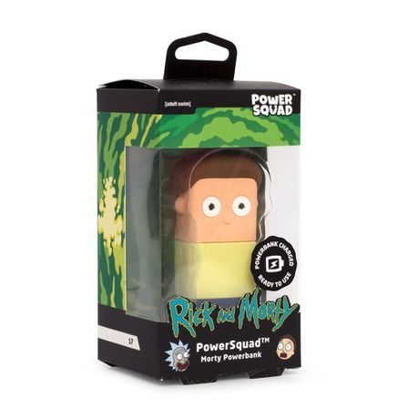 PowerSquad - Rick and Morty - Morty Smith 3D 2500mAh Powerbank