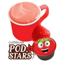 Load image into Gallery viewer, Podstars Strawberry Milkshake NESCAFE Dolce Gusto Compatible Kiddies Pods
