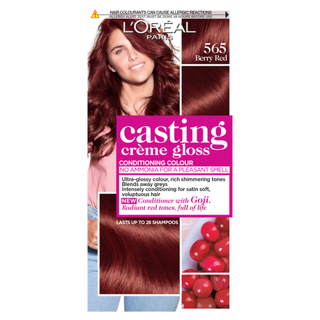 LOreal Paris Casting Creme Gloss Berry Red 565 Buy Online in Zimbabwe thedailysale.shop