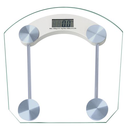 Hubbe Electronic Personal Body Weight Scale - Glass