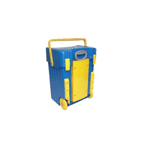 Cadii School Bag - Minion - Blue and Yellow (Np, Dividers & Lunch Box)