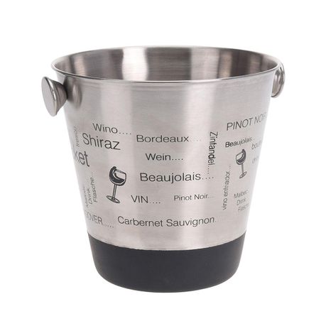 Eco 100% Stainless Steel Ice Bucket Buy Online in Zimbabwe thedailysale.shop