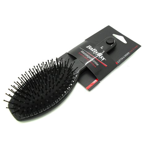 BaByliss Bristle Massage Hairbrush For Women & Girls Black Buy Online in Zimbabwe thedailysale.shop