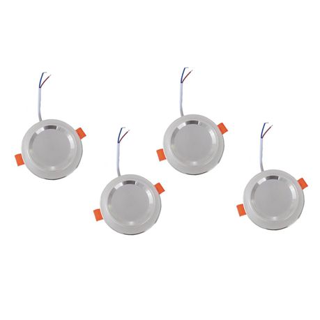 7w Cool White LED Downlight - Set of 4