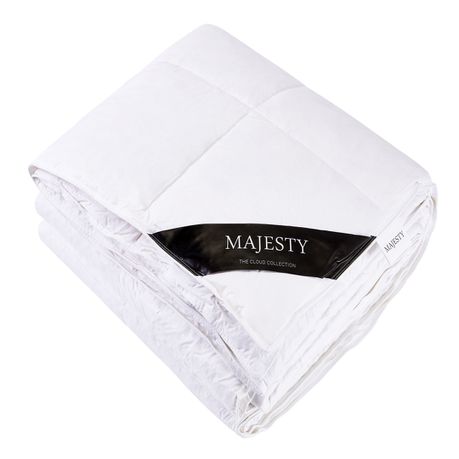 Majesty 100% Goose Feather Luxury Duvet (Size: Queen)