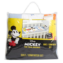 Load image into Gallery viewer, Mickey Mouse - Baby Camp Cot Comforter Set
