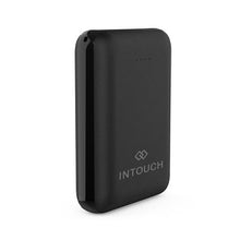 Load image into Gallery viewer, Intouch Black Powerbank 5000 Mah Black Ultra Slim
