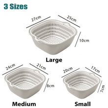 Load image into Gallery viewer, Heartdeco 6 Pieces Kitchen Colander Strainer Bowl Set
