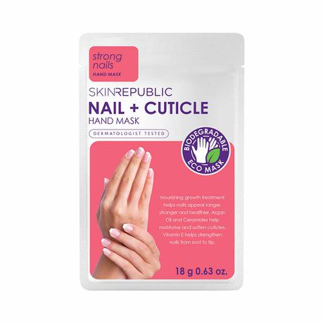 Skin Republic Nail + Cuticle Hand Mask - 18g