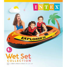 Load image into Gallery viewer, Intex  2 Person Explorer 200 Boat Set - Orange
