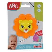 Load image into Gallery viewer, ABC Animal Rattle Lion
