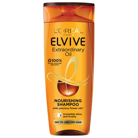 LOreal Elvive Extraordinary Oil Extra Dry - Shampoo 400ml Buy Online in Zimbabwe thedailysale.shop