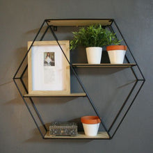 Load image into Gallery viewer, HouzeComfort Hexagon Decorative Wall Shelves and Shelf
