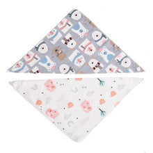 Load image into Gallery viewer, All Heart 2 Pack Baby Bib Clothes With Snowmen And Animals Prints
