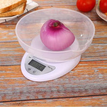 Load image into Gallery viewer, 5kg Portable Digital Bowl Scale-White
