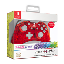 Load image into Gallery viewer, PDP Rock Candy Mini Switch Controller Stormin&#39;Cherry
