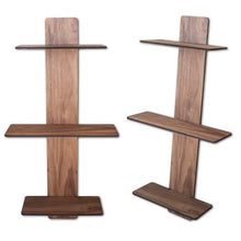 Load image into Gallery viewer, db Creative - Triplet Wall Display Shelf (Walnut)
