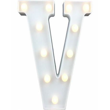 LED Lights Letter -V Buy Online in Zimbabwe thedailysale.shop