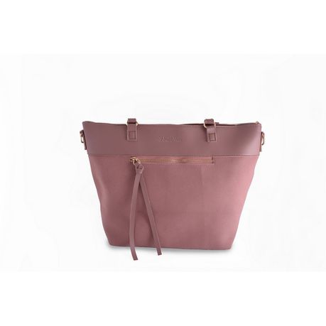 Urban Muse Handbag Autumn Tote - Mauve