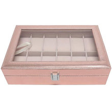 Load image into Gallery viewer, Gretmol Watch Display Box - Rose Gold - 12 Slot
