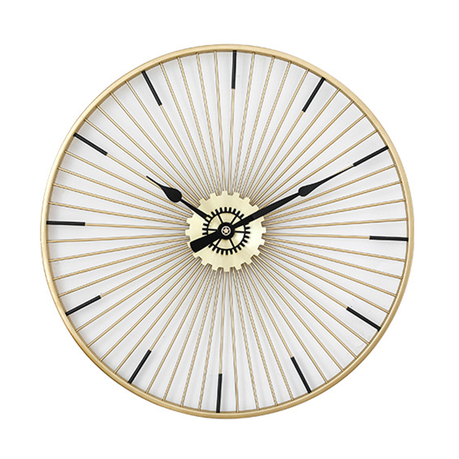 Modern Nordic Luxurious Fashionable Iron Wall Decoration Clocks 2001 Buy Online in Zimbabwe thedailysale.shop