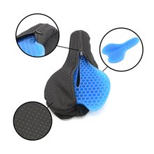 Load image into Gallery viewer, Gel Bicycle Saddle - Seat Cover - Breathable Honeycomb Silicone Egg Seat
