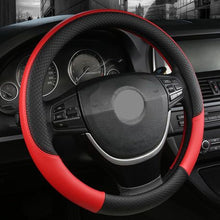 Load image into Gallery viewer, Steering Wheel Cover - Black and Red
