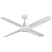 Load image into Gallery viewer, Zebbies Lighting - Luca - 65W White Ceiling Fan with No Light
