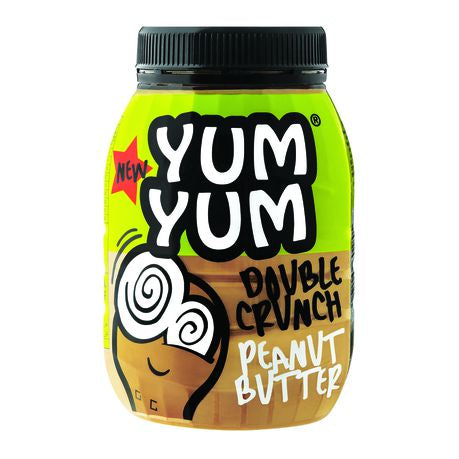 YUM YUM Double Crunch Peanut Butter 800g