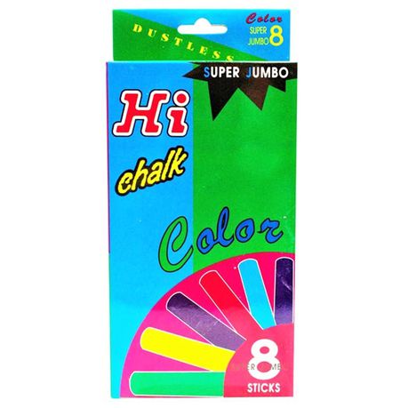 Hi Chalk, Jumbo Sidewalk Colour Chalk