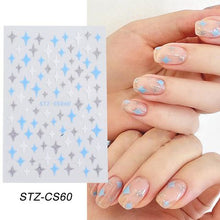 Load image into Gallery viewer, 25 Sheets Nail Stickers Self-Adhesive Nail Art Stickers
