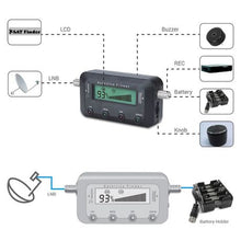 Load image into Gallery viewer, Space TV Satellite Signal Finder Meter for Home Users - DSTV, OVHD
