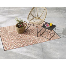 Load image into Gallery viewer, Fab Habitat Outdoor / Indoor Rug Tokyo Burnt Orange
