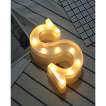 Load image into Gallery viewer, LED Lights Letter -S
