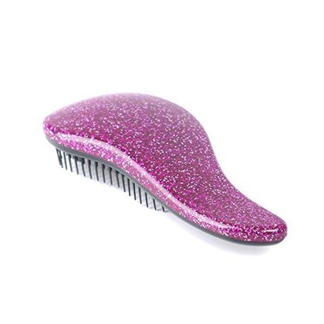 Hubbe S-Shaped Detangling Hair Brush - Pink Buy Online in Zimbabwe thedailysale.shop