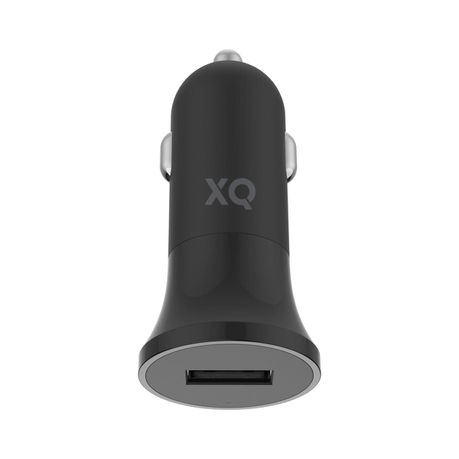 XQISIT Car Charger 2.4A Fast Charger Single USB - Black Buy Online in Zimbabwe thedailysale.shop